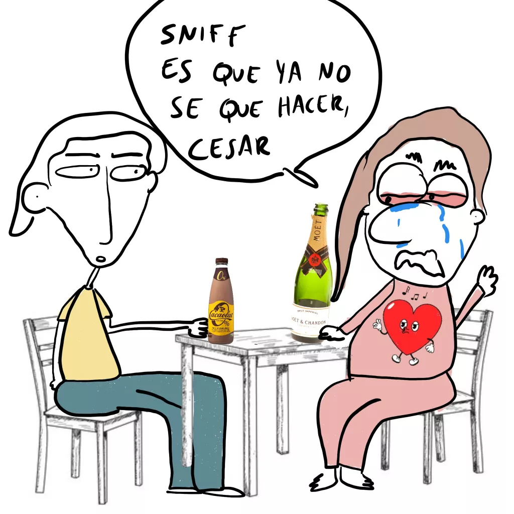 en contra de salir